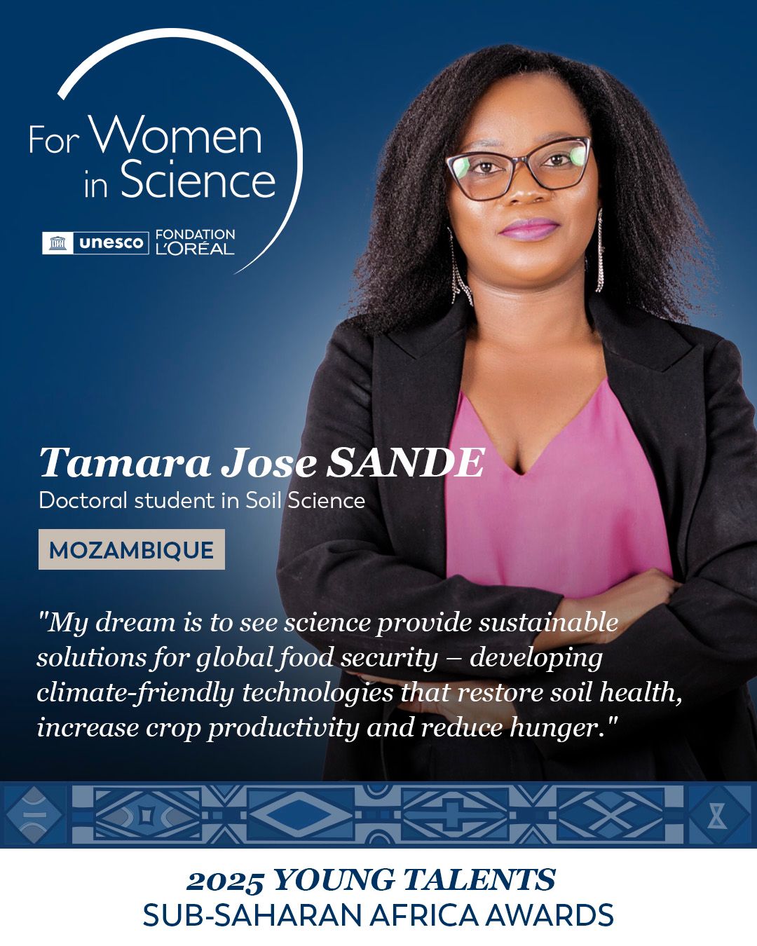 L’Oréal–UNESCO For Women in Science 2025.